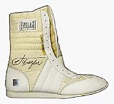 Joe Frazier Autographed Everlast Boxing Shoes (Two Shoes, One Signed)