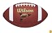 Wilson F1625 NCAA Supreme Game Football (Official Size)