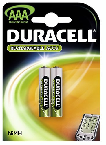 Duracell Akku Micro NiMH 1000mAh VE=2 Stück