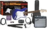 Fender Affinity Special Strat and Frontman 15G Amp Value Pack, Metallic Blue