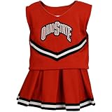 Ohio State Buckeyes Scarlet Infant Cheerleader Outfit