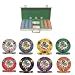 300 10g Chip Desert Sands Casino Poker Set w/Aluminum Case
