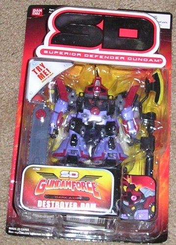 Gundam Action Figure-Superior Defender Gundam Dark Axis Destroyer Dom-BandaI Figure-BandaI