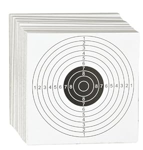 ASG SHOOTING TARGETS 100 PACK AIRSOFT RIFLE TARGETS 14X14CMS