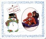 Review Expressly Yours!  / WIth Love to Grandma & Grandpa (snowman) Photo Magnet Frame