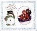 WIth Love to Grandma & Grandpa (snowman) Photo Magnet Frame