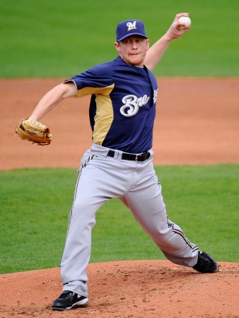 Milwaukee Brewers v San Francisco Giants, SCOTTSDALE, AZ - MARCH 14: Randy Wolf Photographic Poster Print by Kevork Djansezian, 9x12