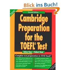 Cambridge Preparation for the TOEFL Test with Cassette(s)