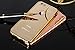 iPhone 6 Plus Golden Mirror Case, Umiko(TM) Luxury Anti-scratch Ultra thin Mirror Metal Aluminum Frame Case iPhone 6 Plus - Gold