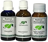 Native Remedies Mens-Reduce, Femalite and Mood Tonic UltraPack