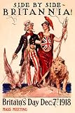 Art Poster, Side by Side - Britannia - 18.75 x 27.5