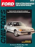 Ford-Crown Victoria/Grand Marquis 1989-98 (Chilton's Total Car Care Repair Manual)