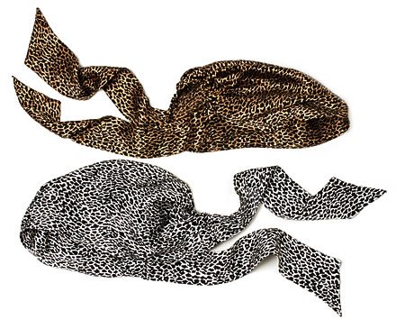 L. Erickson USA It's A Wrap 100% Silk Print - El Gato
