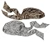 L. Erickson USA It's A Wrap 100% Silk Print - El Gato