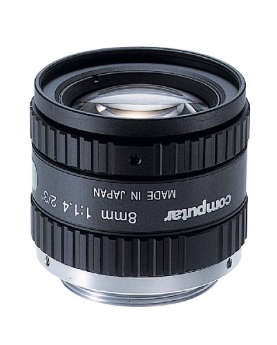 Computar M0814-MP 0.66-Inch Megapixel 8mm Fixed Focal Length F1.4 Manual Iris