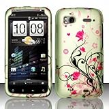 TMobile HTC Sensation 4G Accessory - Blossoming Pink Flower Protective Hard ....