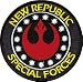 Star Wars - New Republic Special Forces Round Logo / Emblem - Embroidered Iron On or ...