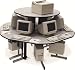 Virco Future Access Island Computer Workstation