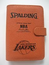 Los Angeles Lakers Organizer made from Spalding Official Game Basketball