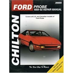 Ford Probe 1989-92 Repair Manual (Total Car Care)