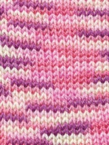 Ella Rae Cozy Soft Print Yarn 23 Purple, Pinks, White