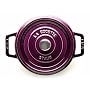 Staub 4 Quart Round Cocotte, Aubergine