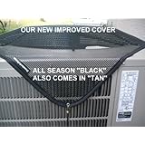AIR CONDITIONER COVER All Season 36x36 Black ........The greatest cover for those Florida small live oak tree leaves