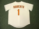 BRIAN ROBERTS Baltimore Orioles Majestic Home Baseball Jersey, LARGE