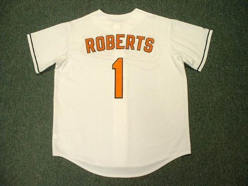 BRIAN ROBERTS Baltimore Orioles Majestic Home Baseball Jersey, LARGE