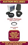 0.42x Fish-Eye /Wide-Angle Converter for Canon XTi, XS, XSi, T1i dSLR