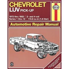 Chevrolet LUV Pick-Up, 1972-82 (Book No. 319)