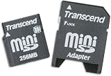 Transcend miniSD Memory Card 256MB