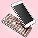 iPhone 6 Plus/6S Plus Case, Inspirationc Soft Slim Electroplated Transparent Crystal TPU Diamond Rhinestone Sparkle Beauty Case Cover for iPhone 6 Plus/6S Plus 5.5 Inch--Rose Gold