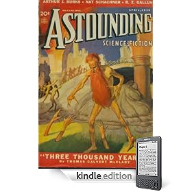 Astounding Stories - April 1938 by L. Sprague de Camp, RAYMOND Z. GALLUN, Arthur J. Burks, and Raymond A. Palmer