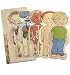 Beleduc Your Body - Boy 5-Layer Puzzle