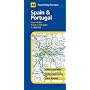 Spain and Portugal (AA Road Map Europe)