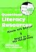 Questions Literacy Resource Pack: Please Mrs.Butler and Heard it in the Playground