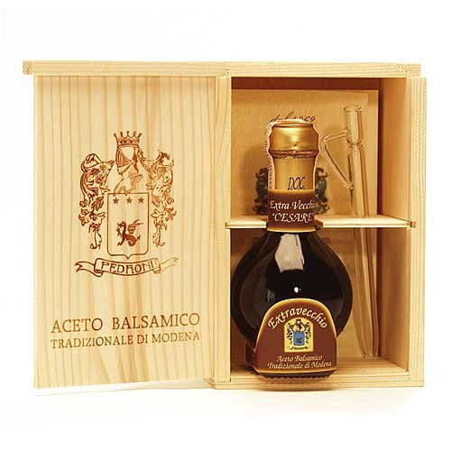 50-Year Aged Balsamico Extra Vecchio from Famed Modena Acetaia Pedroni by Pedroni