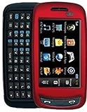 Amzer Rubberized Snap On Crystal Hard Case for Samsung Impression A877 (Red ....
