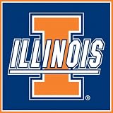 Illinois Fighting Illini Paper Cube