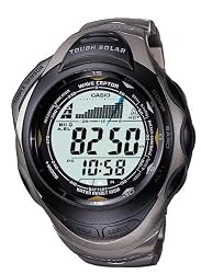 Casio Men's PAW1200T-7V Pathfinder Multi-Band Solar Atomic Titanium Compass Watch