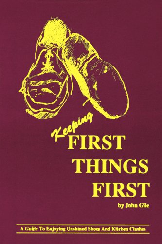Cover image : Keeping First Things First