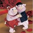 Fred and Astelle Dancing Pigs: Animated and Musical Plush Toy Gift