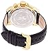 Invicta Men's 13055 Force Chronograph Blue Dial Black Leather Watch