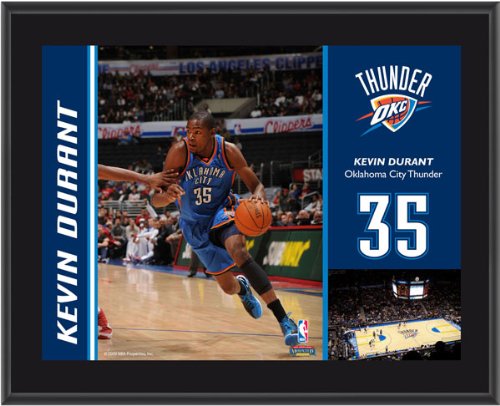 Mounted Memories Oklahoma City Thunder Kevin Durant 10X13 Sublimated Plaque