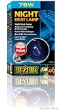 Exo Terra Night-Glo Moonlight A19 Lamp, 75-Watt