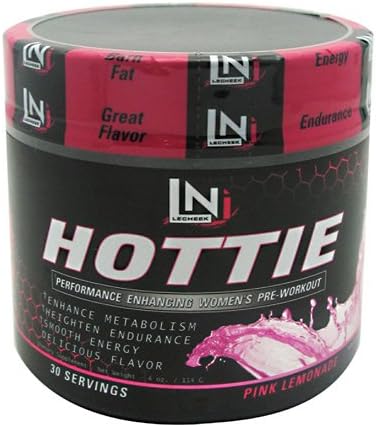 Lecheek Nutrition Hottie Pre-Workout Pink Lemonade 3.0 oz. / 109 g