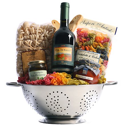 Tuscan Trattoria Italian Wine Gift Basket