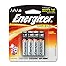 Energizer Max Alkaline AAA Batteries 8 ea