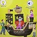 8ft Airblown Inflatable Halloween Pirate Ship w/ Sound